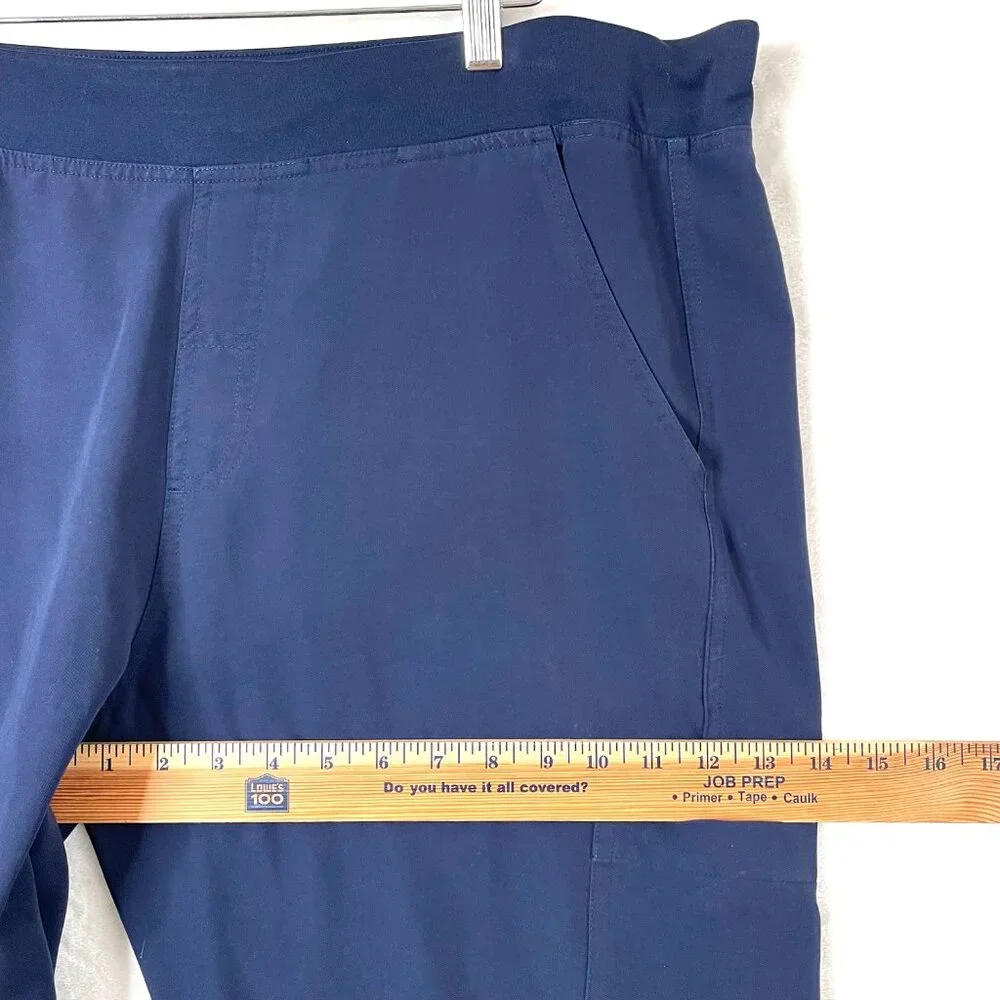 Figs Technical Collection Axim Cargo Pants Mens XL Blue Medical Scrub Nurse